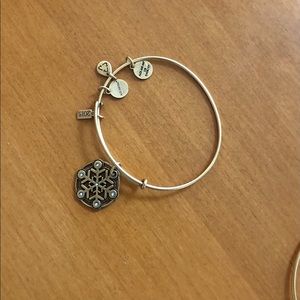 Alex & Ani Gold Snowflake Bracelet